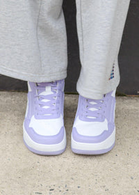 So It Goes Sneakers - Purple/White.