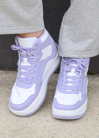 So It Goes Sneakers - Purple/White.