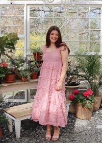 Beau Midi Dress - Pink