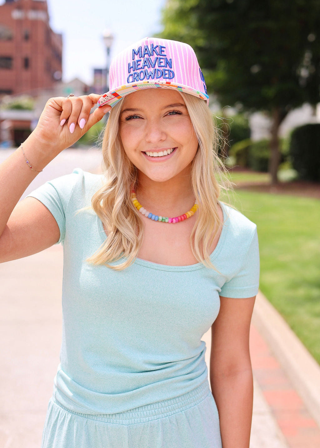 Make Heaven Crowded Hat - Pink