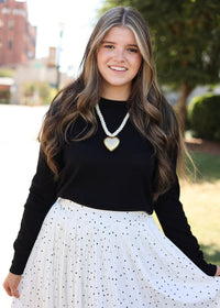 The Perfect Layer Sweater - Black