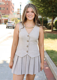 Baylee Natural Dress - Natural