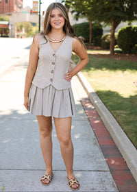 Baylee Natural Dress - Natural