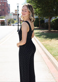 Luxe Dot Pant - Black/White