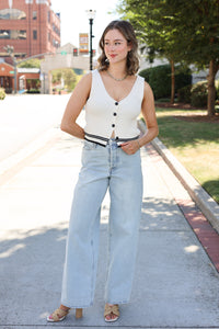 Lou Denim Pant - Faded Indigo