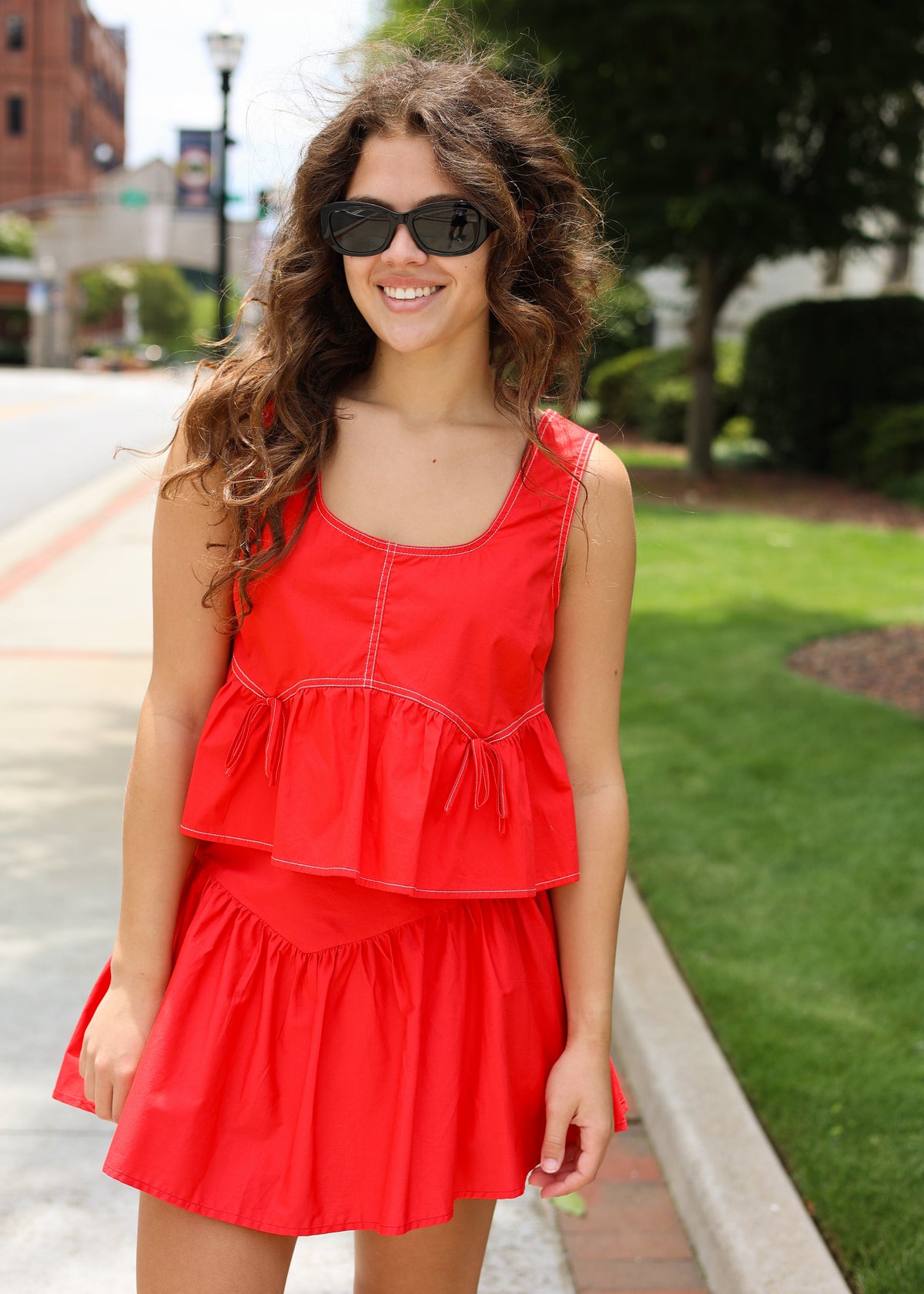 Tailgate Ready Red Skort