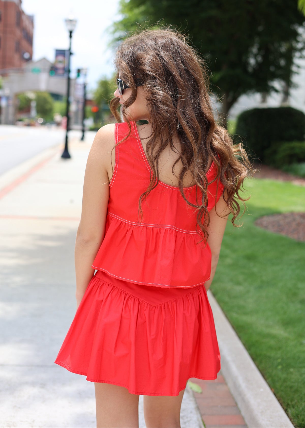Tailgate Ready Red Skort