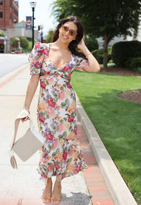 Rita Floral Dress - Multi