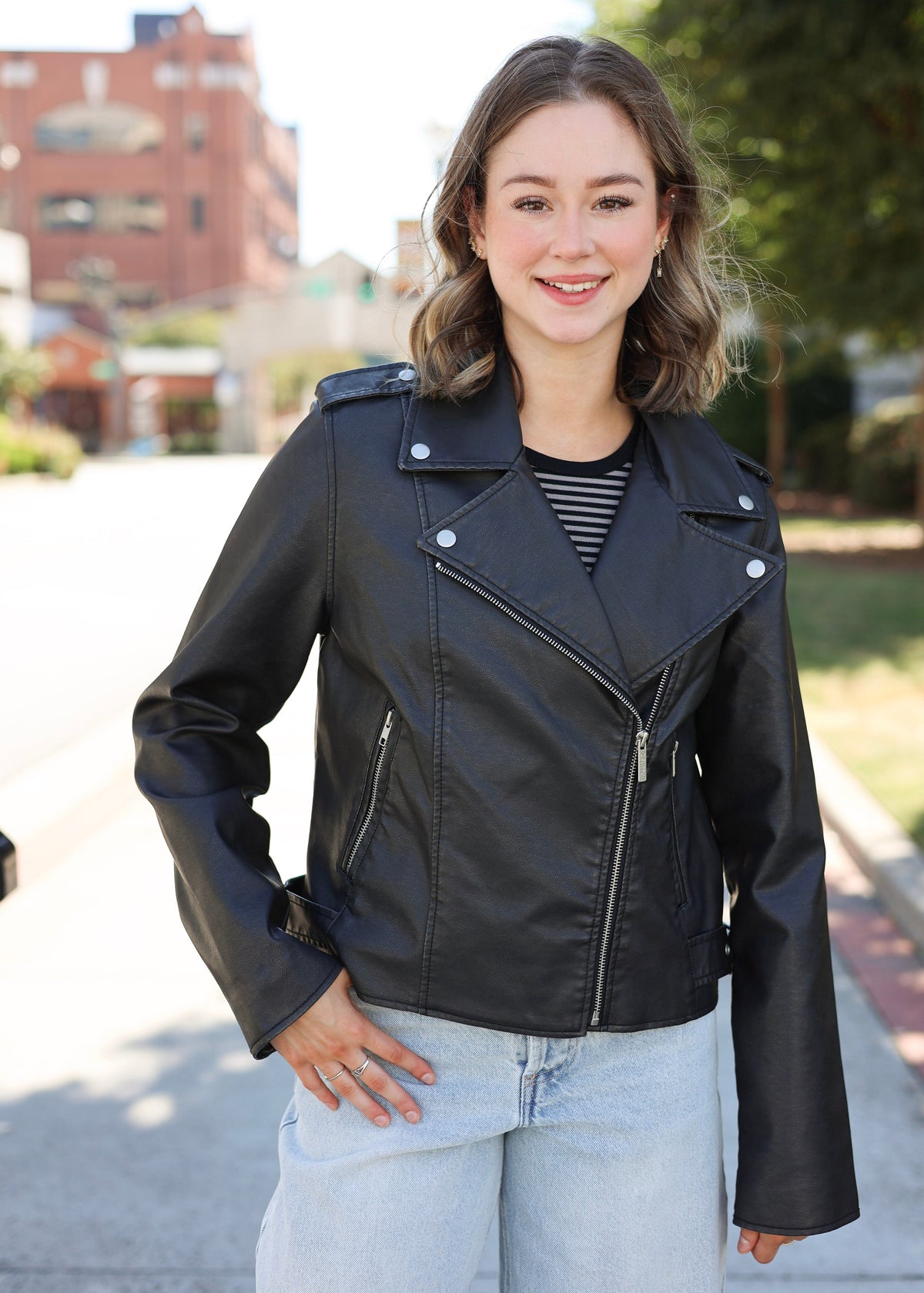 Alchemy Moto Jacket- Black