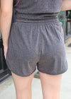 Sightseeing Drawstring Shorts - Charcoal