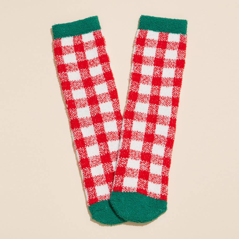 4Pairs - Santa Reindeer Christmas Gift Socks - MerciGrace BoutiqueSocks