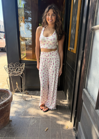 Dawn Ditsy Pant- Bone