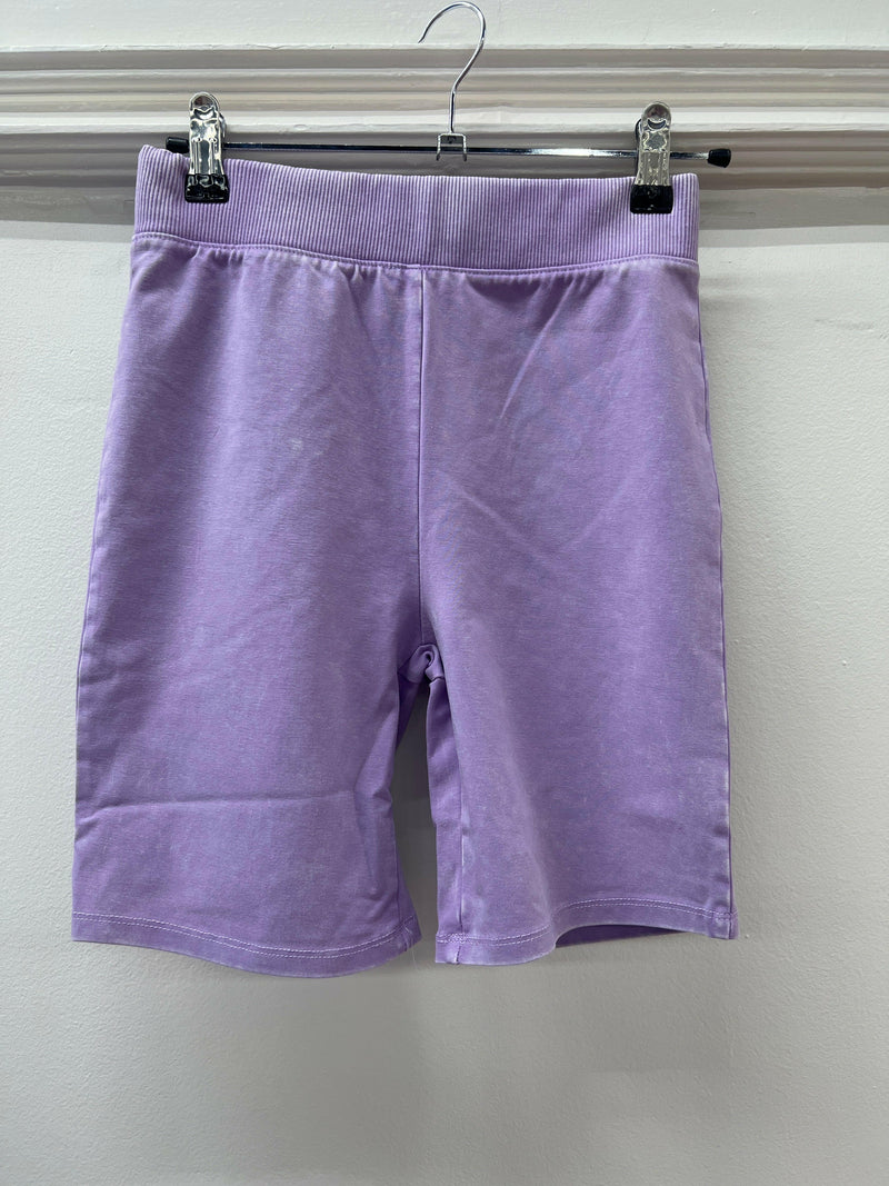 Knit Biker Short- Violet.