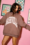 1ST PREORDER AUGUST 2025 NASHVILLE/BROADWAY Reversible Mockneck Sweatshirt