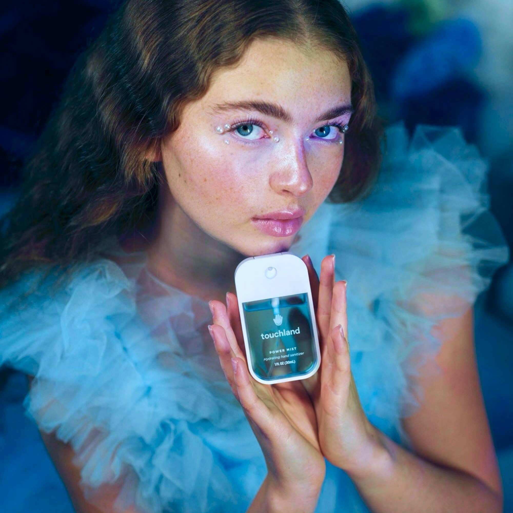 Power Mist Blue Sandalwood.