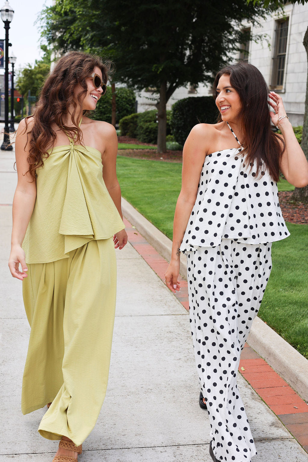 Palm Coast Linen Pants - Avocado