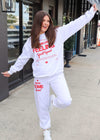 Gameday Feeling Sweatshirt - White