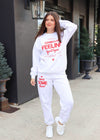 Gameday Feeling Sweatshirt - White