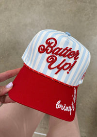 PREORDER - Batter Up Hat - White/Multi