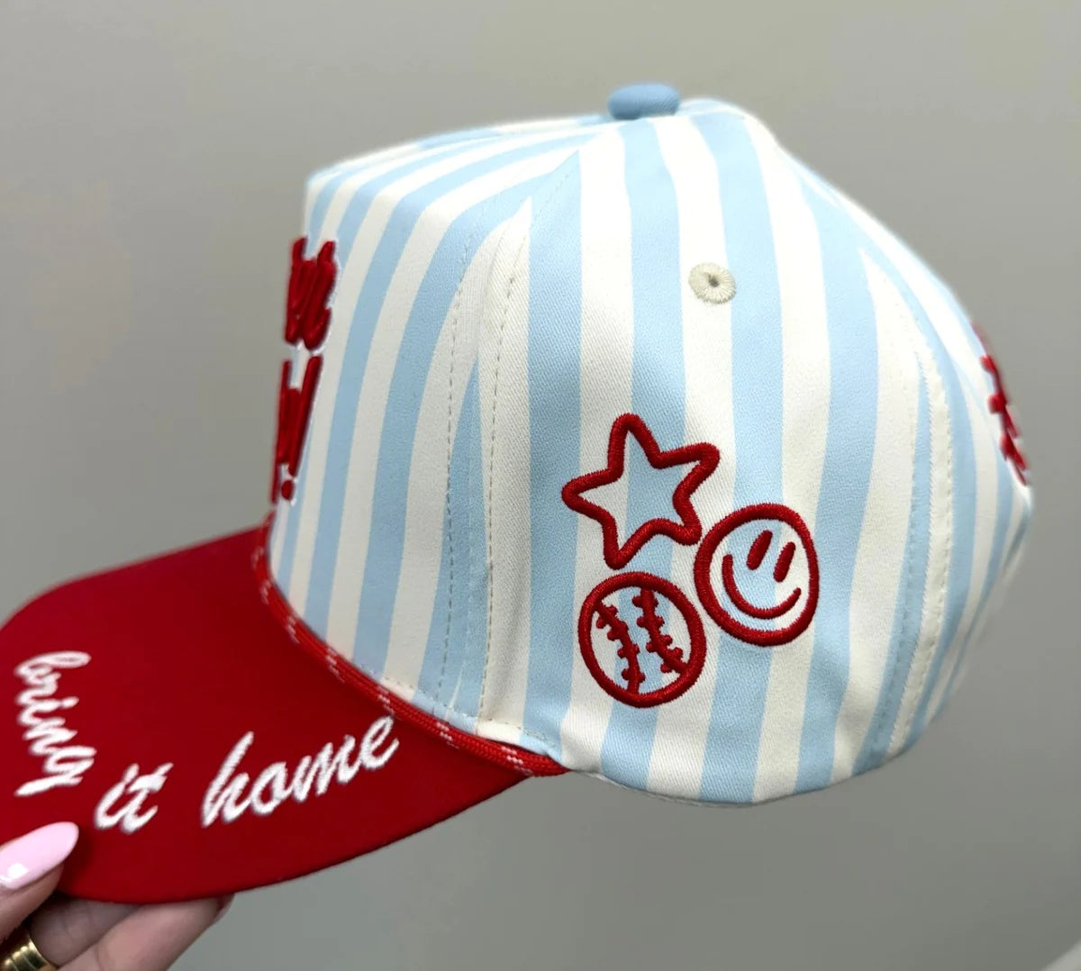 PREORDER - Batter Up Hat - White/Multi