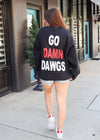 GO DAWGS Crewneck- Black