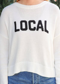 Locals Only Sweater - White