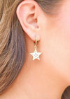 Colorful Star Huggies Earrings Earrings MerciGrace Boutique.