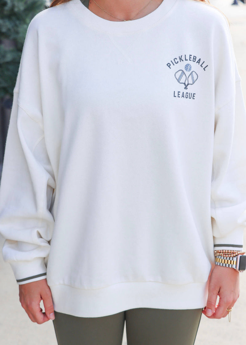 Pickleball Sweatshirt - Sandstone