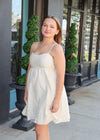 Sweet As Can Be Baby Doll Dress - Cream