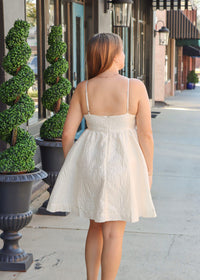 Sweet As Can Be Baby Doll Dress - Cream