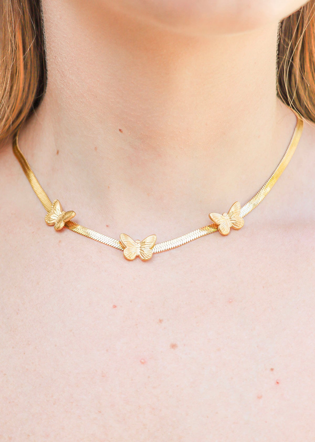 Be The Change Necklace - Gold Necklace MerciGrace Boutique.