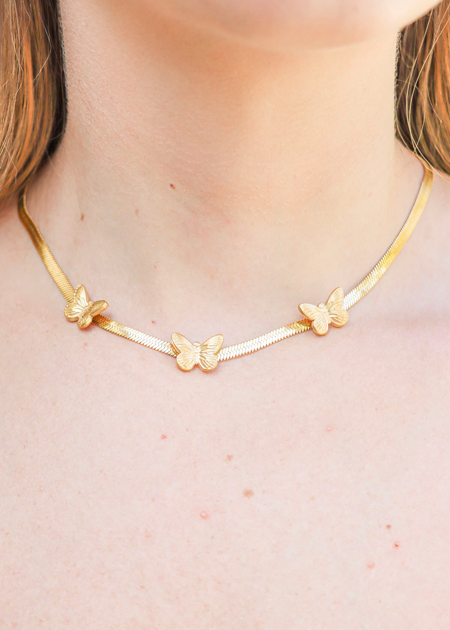 Be The Change Necklace - Gold Necklace MerciGrace Boutique.