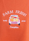 Farm Fresh Pumpkins Crew - Burnt Orange