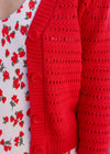 Romance Cardigan - Cherry