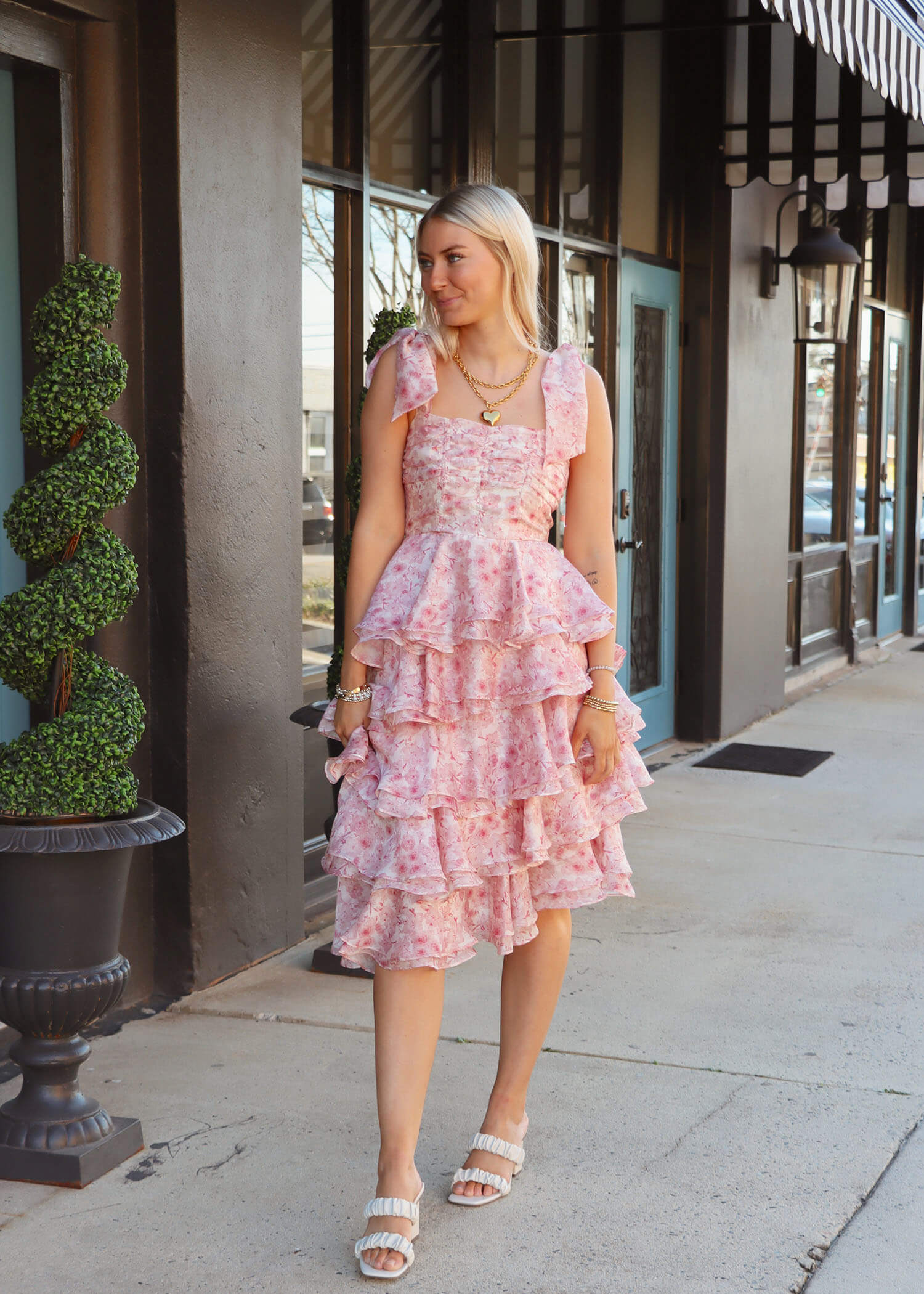 Soho Dress - Pink Floral