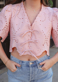 Margot Pink Blouse - Pink