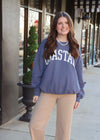 Coast Sunday Sweatshirt - Worn Blue