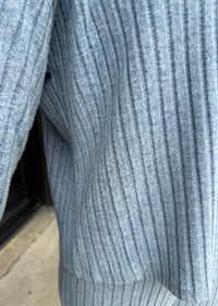 Daydream Rib Top - Light Denim