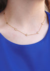 Way To My Heart Necklace - Gold