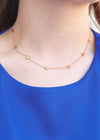 Way To My Heart Necklace - Gold