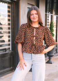 Wild For You Top - Leopard