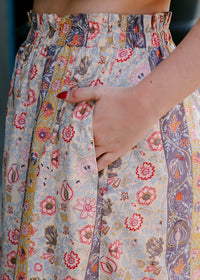 Paisley Midi Skirt - Multi