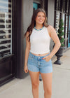 Howdy Honey Knit Tank - Ivory