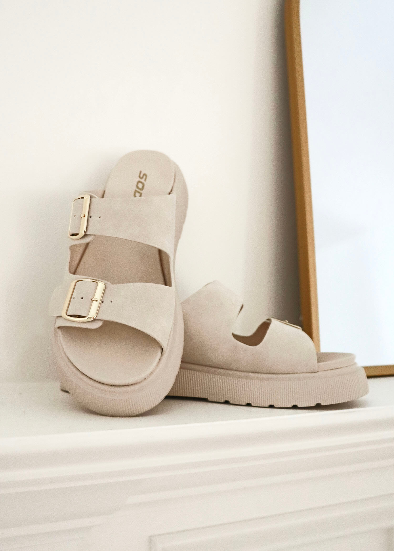 Uberta Sandals - Beige
