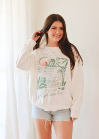 Wishes Sunday Sweatshirt - Sea Salt