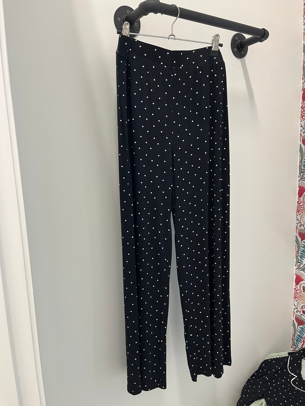 Luxe Dot Pant - Black/White