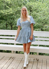 Daisy Mini Dress - Washed Denim