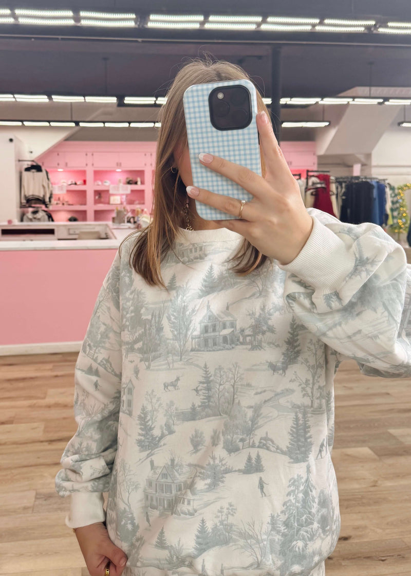 Winter Wonderland Sweatshirt - Cream