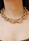 Feelin' Luxe Chain Necklace - Worn Gold