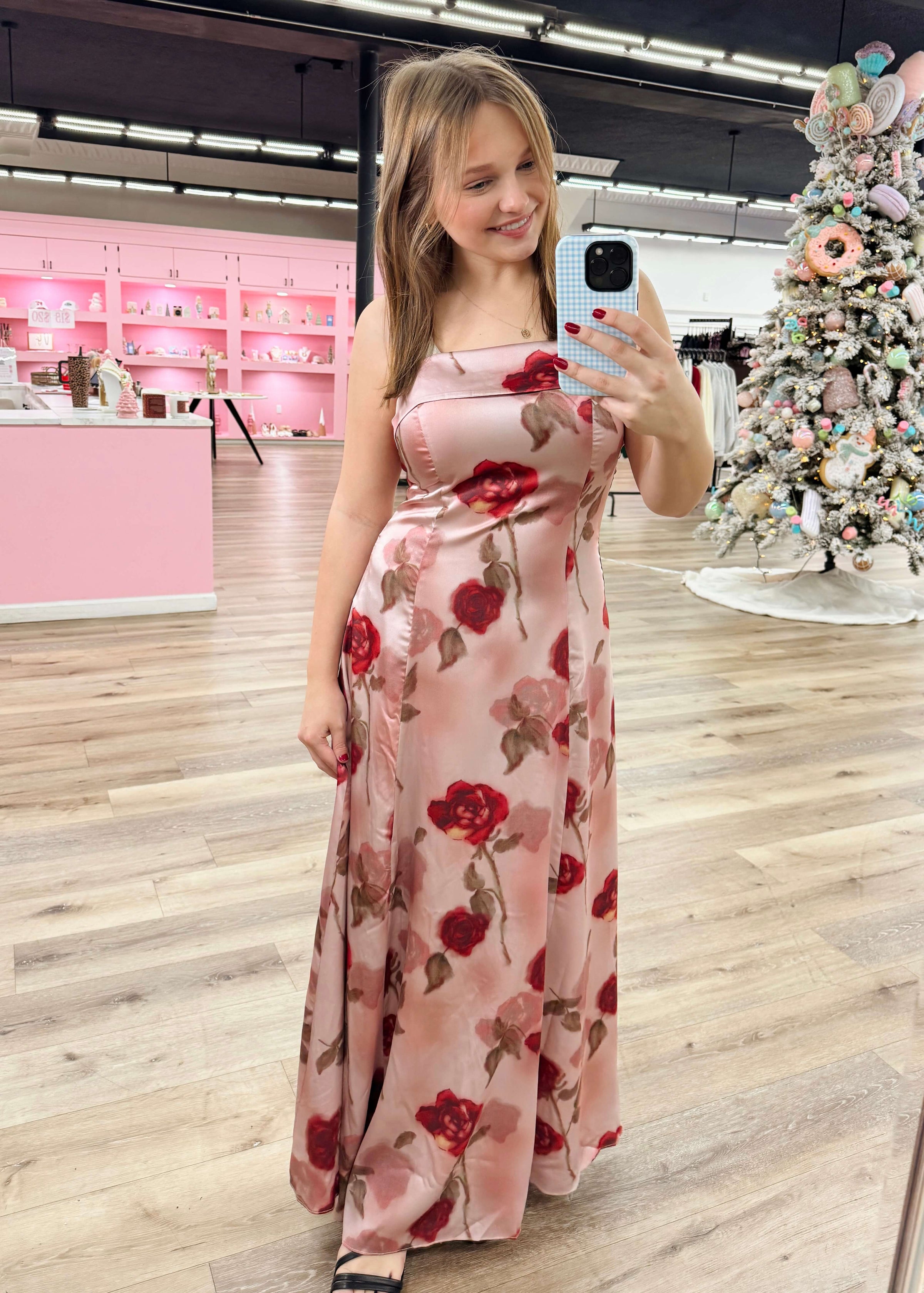 Rosie Dress - Pink/Floral